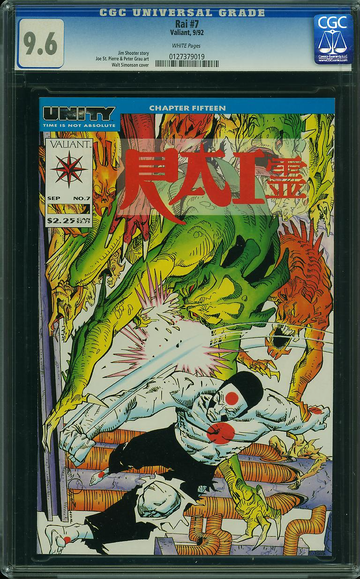 RAI #7, CGC 9.6 NM+