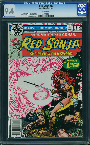 RED SONJA #12, CGC 9.4 NM