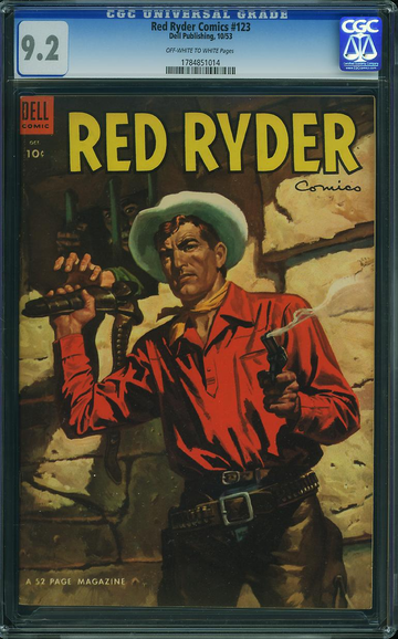 RED RYDER COMICS #123, CGC 9.2 NM-