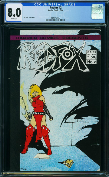 REDFOX #2, CGC 8.0 VF