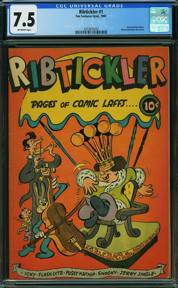 RIBTICKLER #1, CGC 7.5 VF-