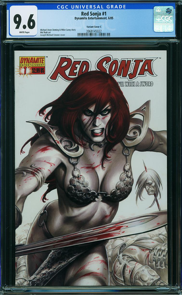 RED SONJA v2005 #1, CGC 9.6 NM+