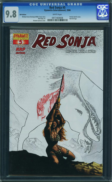 RED SONJA v2005 #5, CGC 9.8 NM/MT