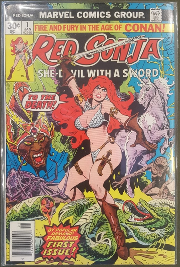 RED SONJA #1, 9.2 NM-