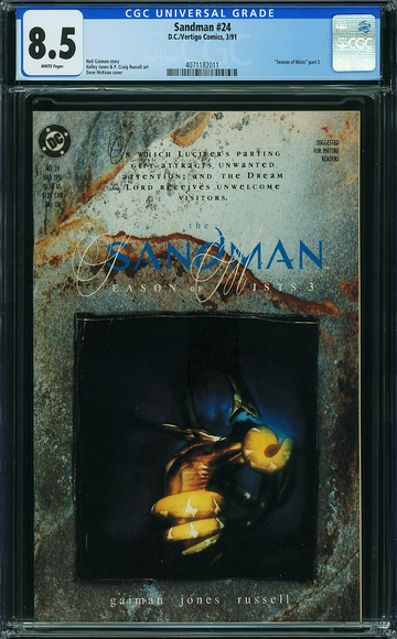 SANDMAN v1989 #24, CGC 8.5 VF+