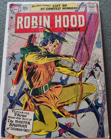 ROBIN HOOD TALES #9, 2.5 GD+