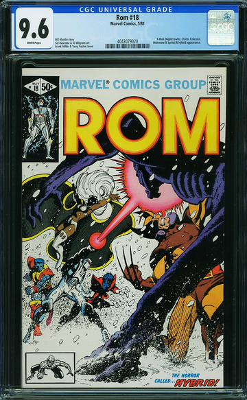 ROM #18, CGC 9.6 NM+