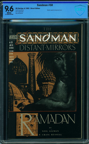 SANDMAN v1989 #50, CBCS 9.6 NM+