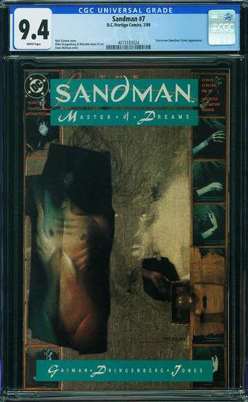 SANDMAN v1989 #7, CGC 9.4 NM