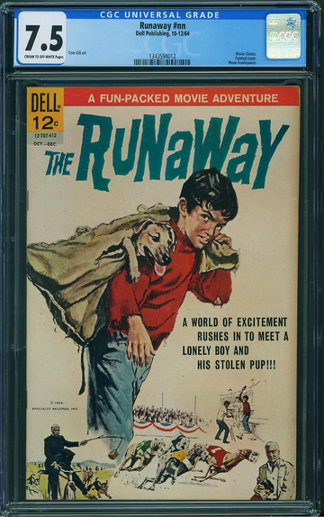 RUNAWAY #no number, CGC 7.5 VF-
