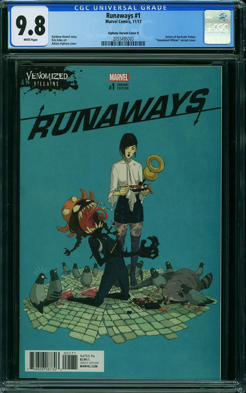 RUNAWAYS v2017 #1, CGC 9.8 NM/MT