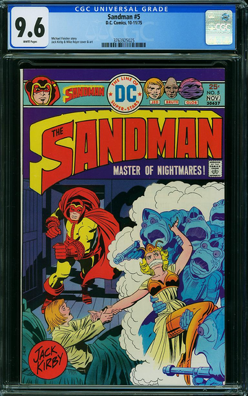 SANDMAN v1974 #5, CGC 9.6 NM+
