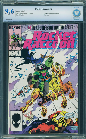 ROCKET RACCOON #4, CBCS 9.6 NM+