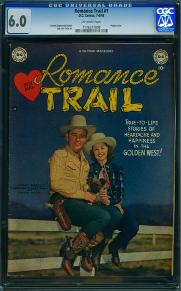 ROMANCE TRAIL #1, CGC 6.0 FN
