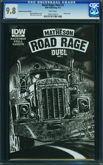 ROAD RAGE: DUEL #3, CGC 9.8 NM/MT