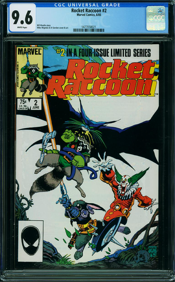 ROCKET RACCOON #2, CGC 9.6 NM+
