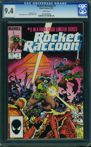 ROCKET RACCOON #1, CGC 9.4 NM