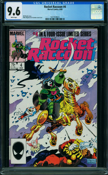ROCKET RACCOON #4, CGC 9.6 NM+