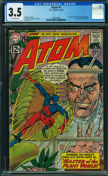 ATOM #1, CGC 3.5 VG-