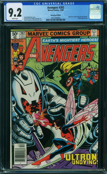 AVENGERS #202, CGC 9.2 NM-