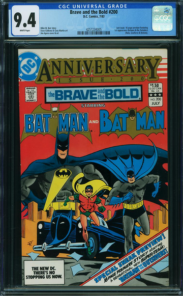 BRAVE AND THE BOLD #200, CGC 9.4 NM