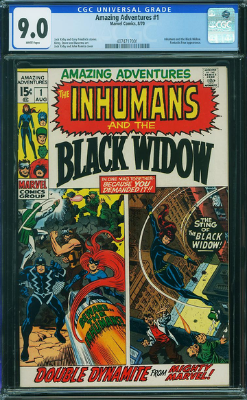 AMAZING ADVENTURES #1, CGC 9.0 VFNM