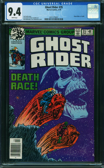 GHOST RIDER #35, CGC 9.4 NM