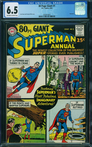 EIGHTY PAGE GIANT #1, CGC 6.5 FN+