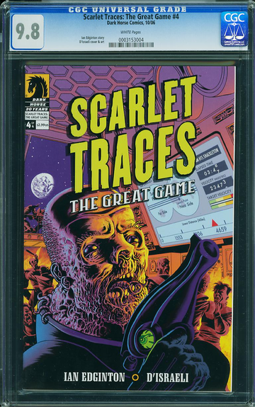 SCARLET TRACES: THE GREAT GAME #4, CGC 9.8 NM/MT