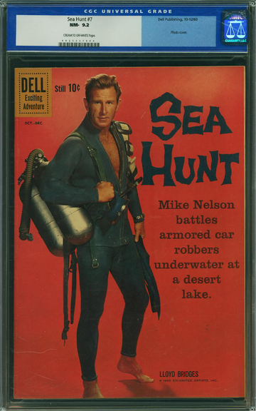 SEA HUNT #7, CGC 9.2 NM-