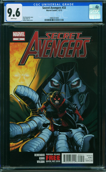 SECRET AVENGERS #33, CGC 9.6 NM+