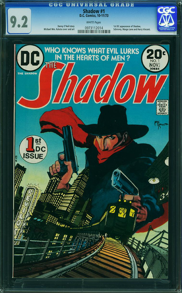 SHADOW #1, CGC 9.2 NM-