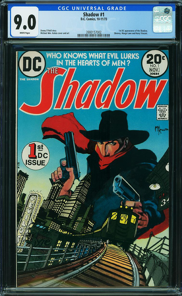 SHADOW #1, CGC 9.0 VFNM