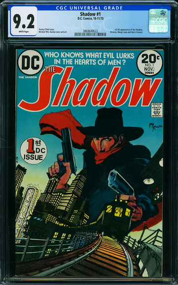 SHADOW #1, CGC 9.2 NM-