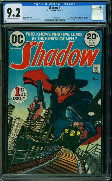 SHADOW #1, CGC 9.2 NM-