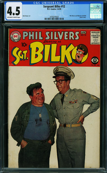 SERGEANT BILKO #12, CGC 4.5 VG+
