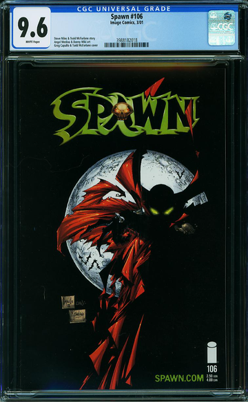 SPAWN #106, CGC 9.6 NM+