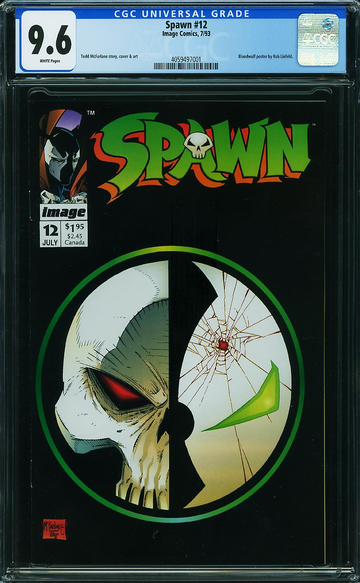 SPAWN #12, CGC 9.6 NM+