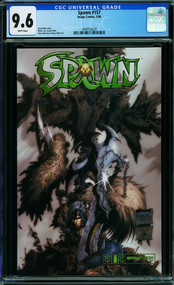 SPAWN #157, CGC 9.6 NM+