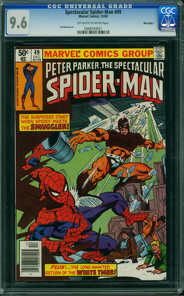 SPECTACULAR SPIDER-MAN #49, CGC 9.6 NM+ -- MILE HIGH II COLLECTION