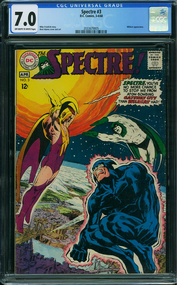 SPECTRE #3, CGC 7.0 FVF