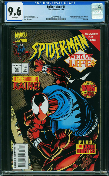 SPIDER-MAN #54, CGC 9.6 NM+