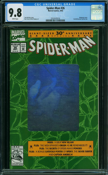 SPIDER-MAN #26, CGC 9.8 NM/MT -- HIGHEST GRADED