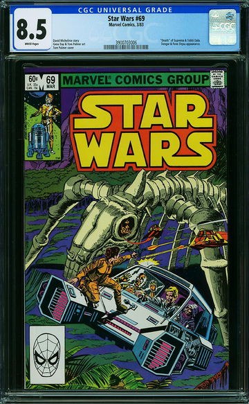 STAR WARS #69, CGC 8.5 VF+