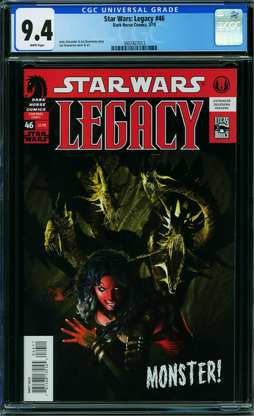 STAR WARS: LEGACY #46, CGC 9.4 NM