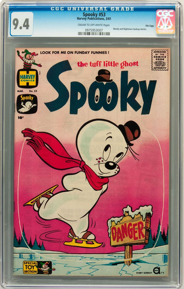 SPOOKY #53, CGC 9.4 NM -- FILE COPY
