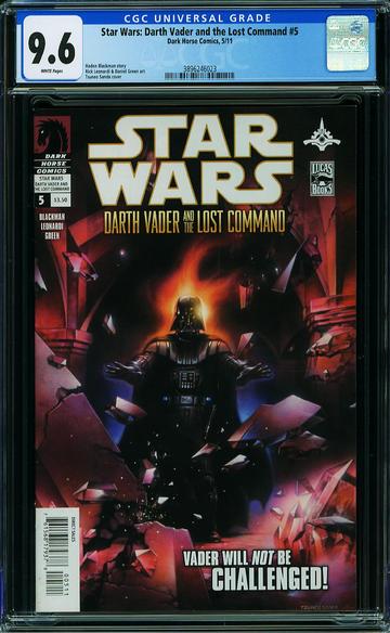 STAR WARS: DARTH VADER AND THE LOST COMMAND #5, CGC 9.6 NM+