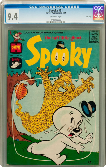 SPOOKY #51, CGC 9.4 NM -- FILE COPY