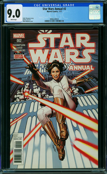 STAR WARS ANNUAL v2016 #2, CGC 9.0 VFNM
