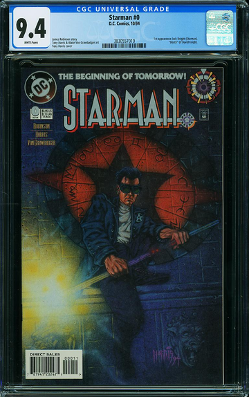 STARMAN #0, CGC 9.4 NM